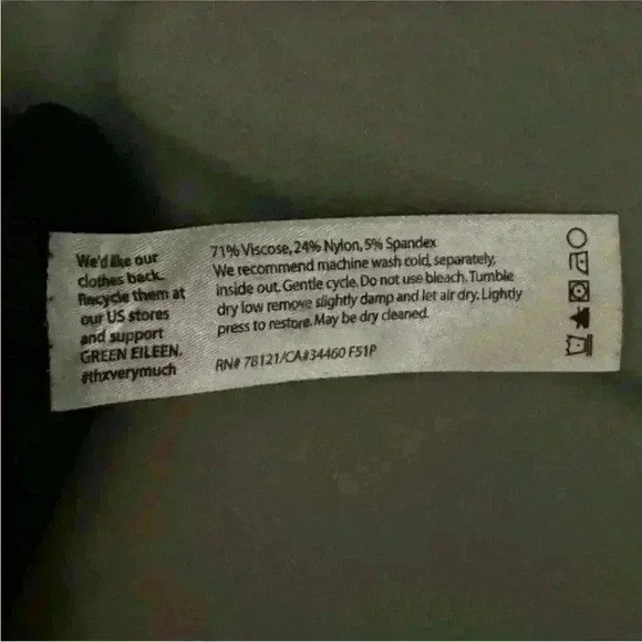 Eileen Fisher- Black Women's Pants Size XS - Picture 5 of 5